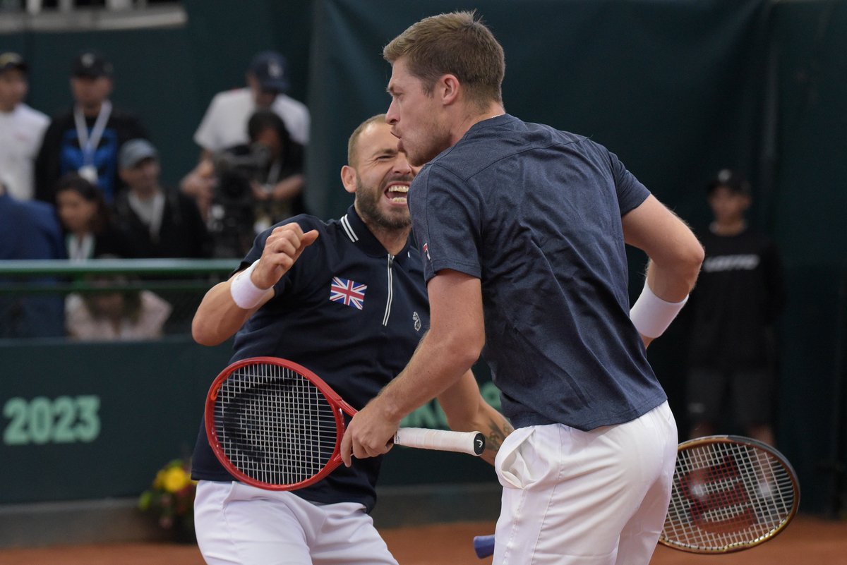 #OnThisDay last year we beat Colombia 3-1 to advance to the <a href="/DavisCup/">Davis Cup</a> Finals Group Stages! 

#BackTheBrits 🇬🇧