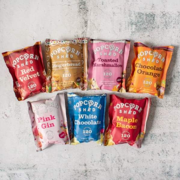 🎉 NEW! We are absolutely thrilled to announce an all-new partnership with the UK's first super-premium popcorn brand, Popcorn Shed!

🍿 Popcorn Shed are an independent, family-owned business that offers an incredible range of gourmet popcorn with an extraordinary variety! ☺️