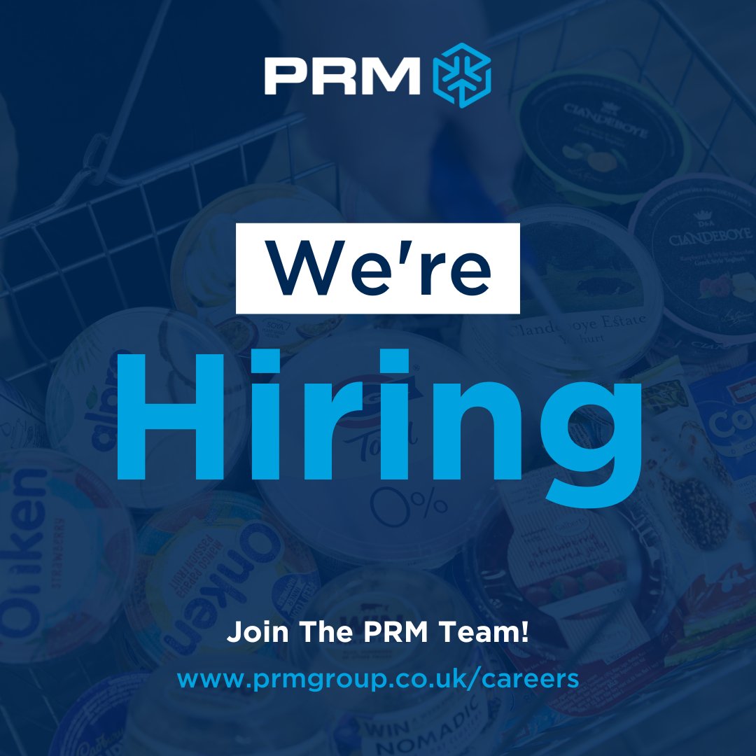 Join the PRM team!
🔹Logistics Office Administrator
🔹Quality Control Technician
🔹Sales Ledger Administrator
🔹Production Operatives
🔹LGV Drivers
🔹Warehouse Operatives
prmgroup.co.uk/vacancies/