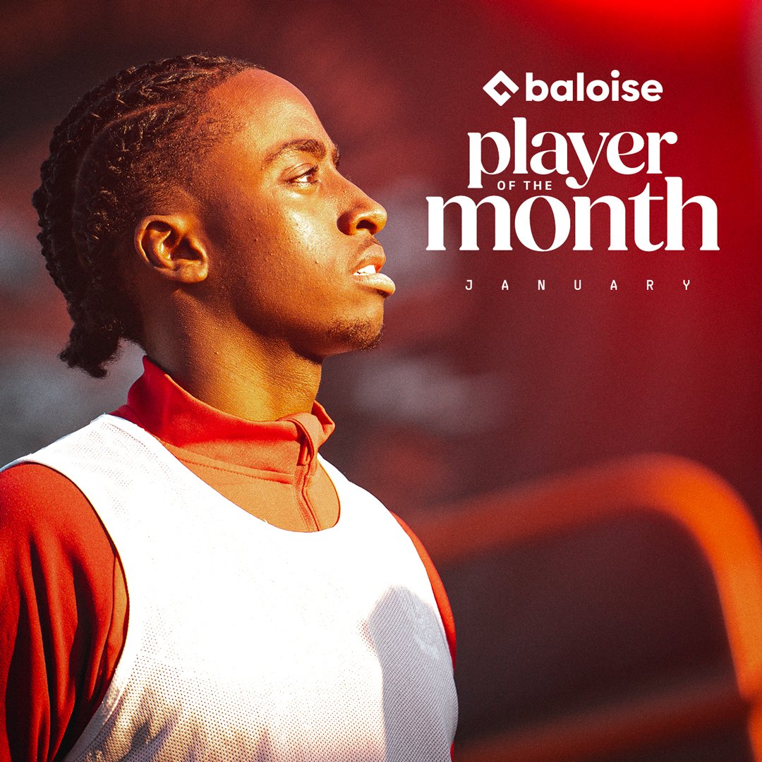 🥇 baloise 𝐏𝐥𝐚𝐲𝐞𝐫 𝐎𝐟 𝐓𝐡𝐞 𝐌𝐨𝐧𝐭𝐡 January 👉 Hakim Sahabo 🔴⚪

📋 Top 5⃣
1. <a href="/HakimSahabo22/">Hakim Sahabo</a> 🇷🇼🇧🇪
2. Marlon Fossey 🇺🇸
3. William Balikwisha 🇨🇩🇧🇪
4. <a href="/bodart_arnaud/">Arnaud Bodart</a> 🇧🇪
5. <a href="/MoussaDjenepo2/">Moussa Djenepo</a> 🇲🇱

#RSCL #StandardApp 📲