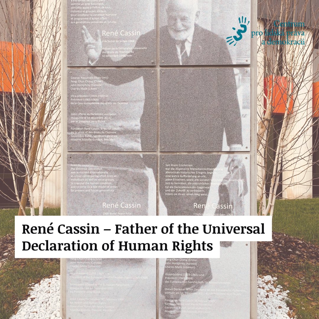 _cchrd's tweet photo. 🎂On the occasion of the 75th Anniversary of the Universal Declaration of Human Rights Martin Kopa reminds us of its father René Cassin.

🌐Article is available at the link below:

https://t.co/Hh5sd1ELhh https://t.co/YxugGFEuKJ