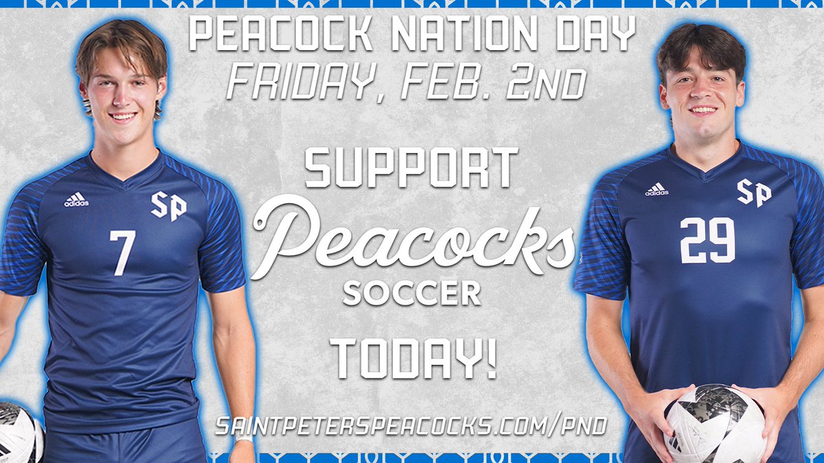 The Saint Peter's Men's Soccer team is asking you to support the program today for Peacock Nation Day!! Gifts can be made below! ⬇️⚽️ alumni2.saintpeters.edu/g/peacock-nati… #StrutUp🦚