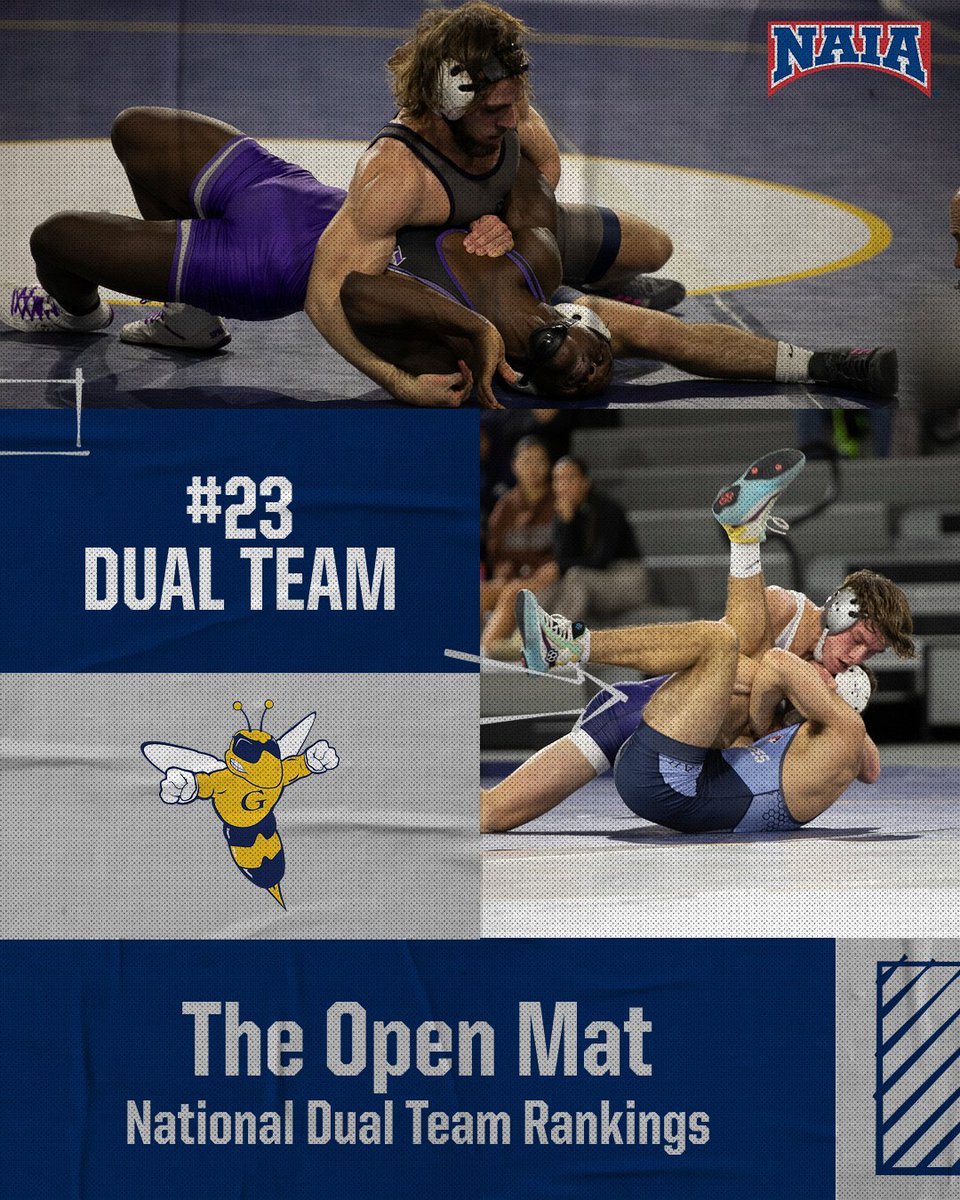 Ranked #23 NAIA Dual Team by The Open Mat in their newest rankings! #WeAreGraceland #LamonisTeam