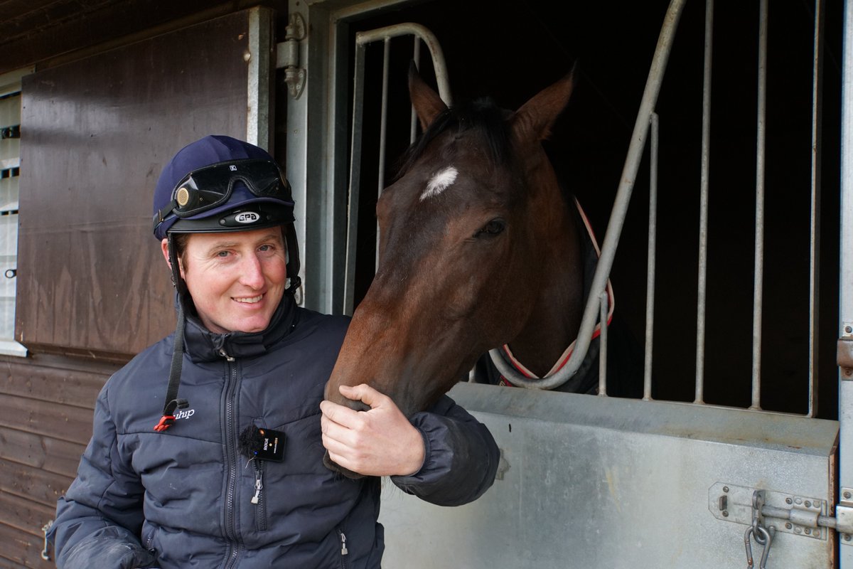 ownersgroupuk's tweet photo. It was great to catch up with Kevin Philippart de Foy this week to see how Covert Mission (pictured) and Bow Street are getting on 😍🐴 #CovertMission #BowStreet #OwnersGroup https://t.co/R2gxP6yMKK