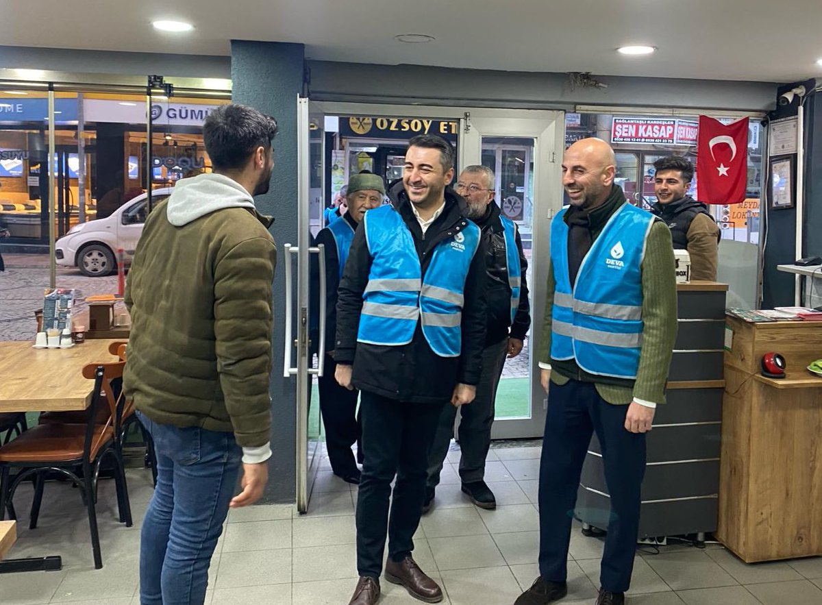 Tekirdağ Şarköy’de teşkilatımız ile birlikte esnaf ziyaretlerimiz devam ediyor.