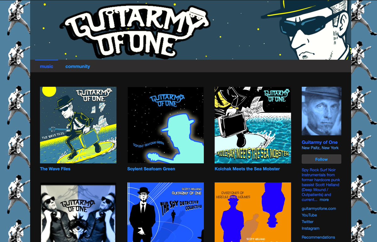 GuitarmyOfOne's tweet photo. The Wave Files album is half price on Bandcamp today only for Bandcamp Friday!!
Support some independent music… greatly appreciated 👍🌊👍 #bandcampfriday #thewavefiles https://t.co/a8D3I8xYJ0