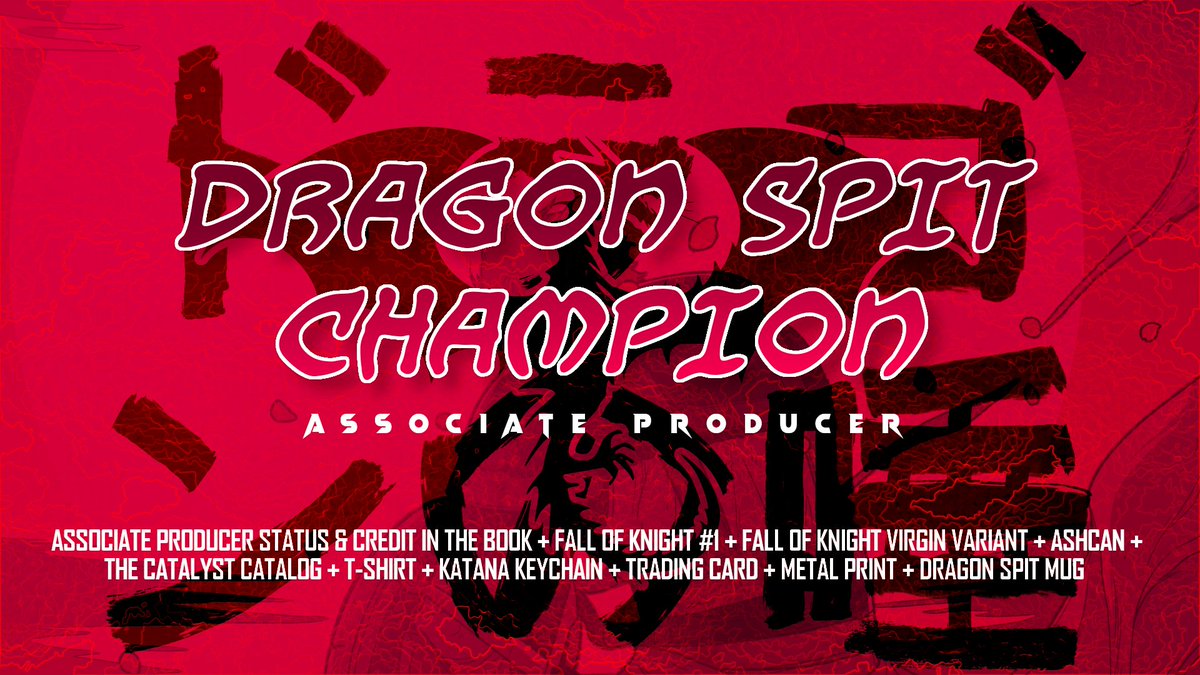 CatalystComix's tweet image. We have UNfunded...it happens. Let's fix it. Because of that, we are busting open a new tier that immortalizes YOU as an ASSOCIATE PRODUCER.
Help us get this beautiful epic out into the world, and back FALL OF KNIGHT today! #comics 
kck.st/48tpGwa