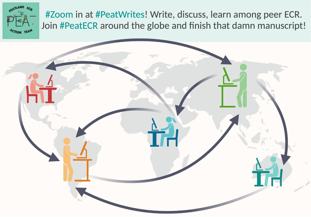 #PeatWrites are back! Join us on Mondays (starting 5th February) 7:30-10 MST, 9:30-12 EST, 14:30-17 GMT, 15:30-18 CET. DM us for Zoom link/to join our Slack workspace for updates in case anything changes.