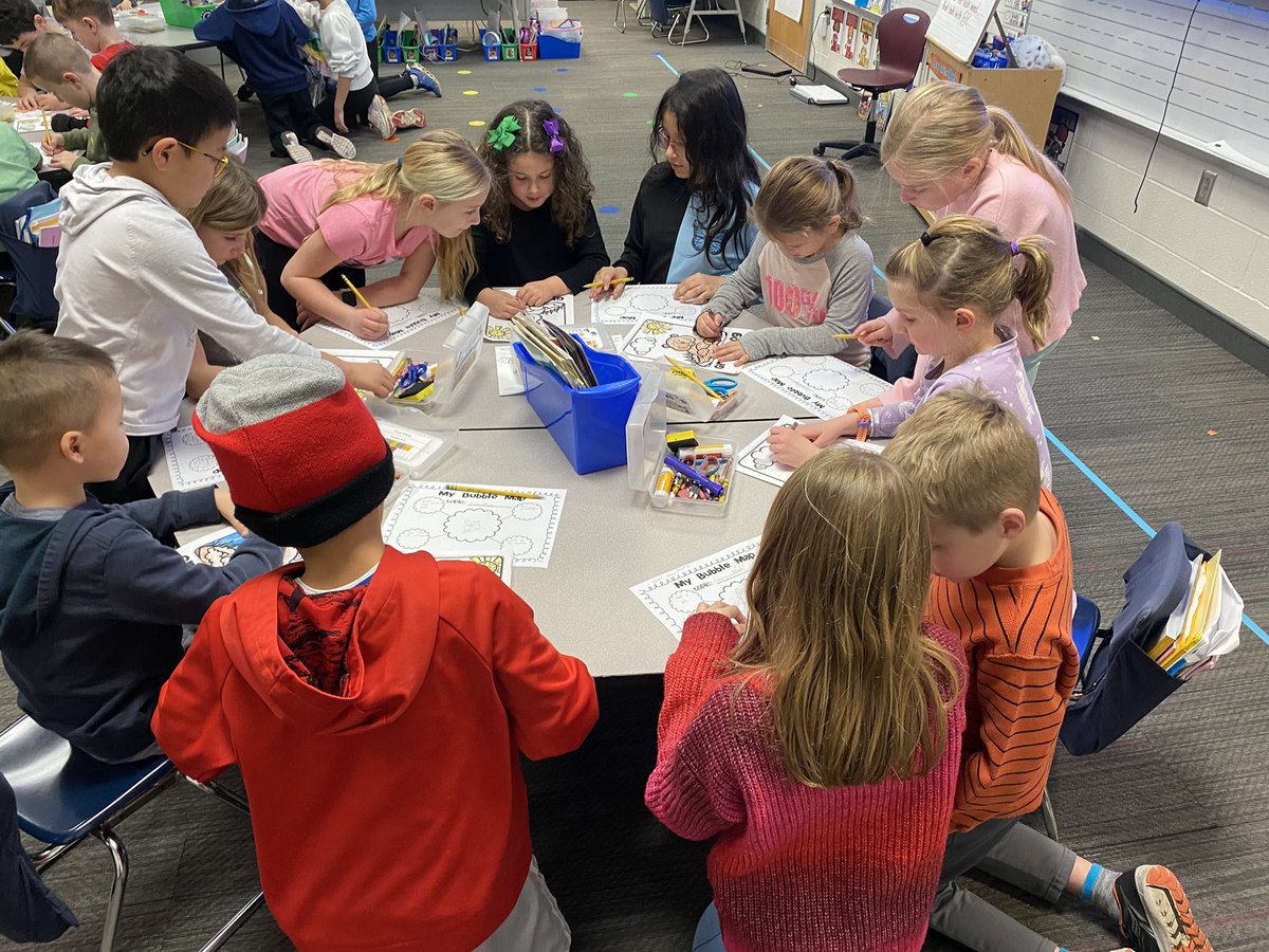 Learning about Groundhogs Day with our kindergarten buddies. <a href="/testerkinders/">Mrs. Tester</a> <a href="/TowneMeadow/">Towne Meadow</a>