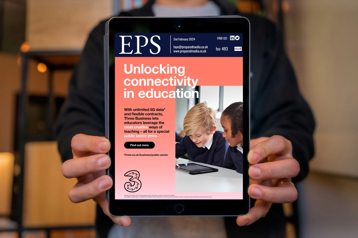 EducationSupp's tweet photo. EPS issue 493 is out NOW!

@ThreeUK Sponsor our latest national E-magazine!

Click the link below for all the very latest in Education
https://t.co/BZcLPSa6kn https://t.co/kkzGpvj3DR