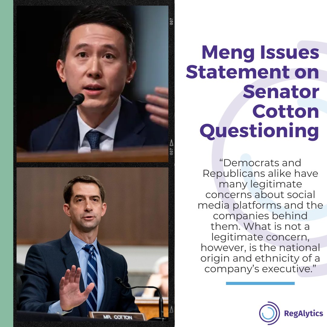 RegAlytics tweet media