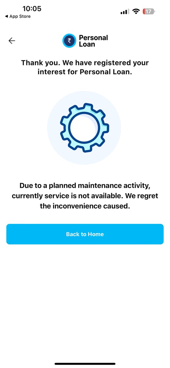 harit_chadha's tweet photo. @Paytmcare I am not able to access my paytm personal loan passbook. Need to clear my dues. Please help https://t.co/V2nIenpdOF