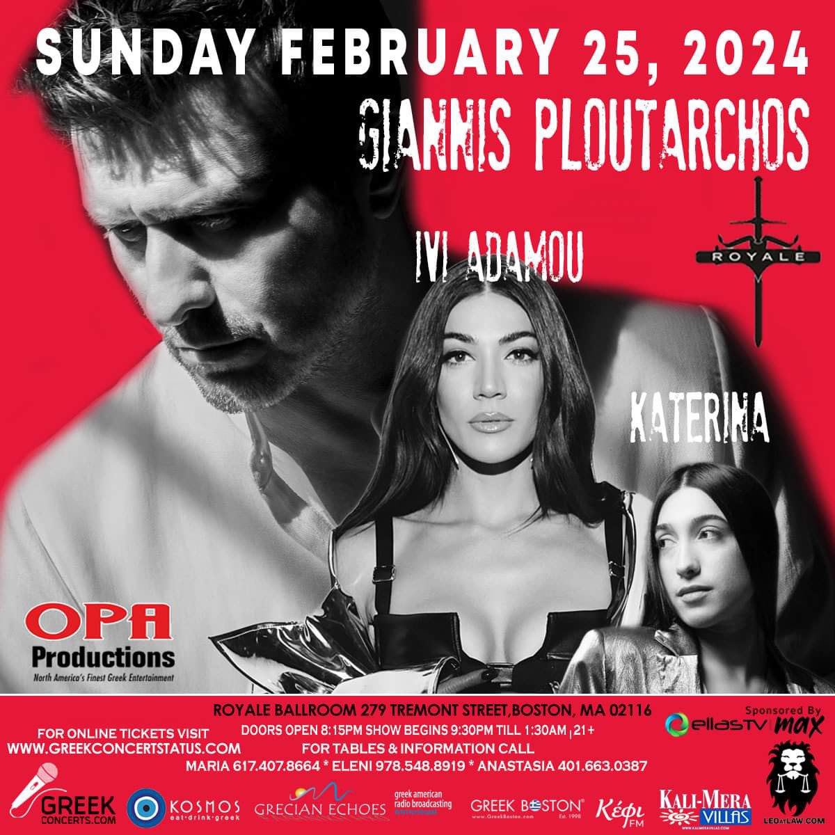 Greek Concert Status tweet media