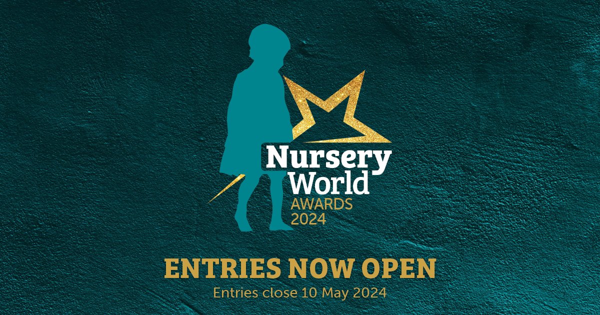 Entries for the 2024 Nursery World Awards are now open! Get the recognition you deserve and enter today! bit.ly/3SIY94e

Thank you to our amazing sponsors:
<a href="/childcare/">Childcare.co.uk</a> <a href="/ECSDNetwork/">Early Childhood Studies Degrees Network #ECSDN</a> <a href="/nasen_org/">nasen</a> <a href="/WizardStaffSol/">WizardStaffSolutions</a>