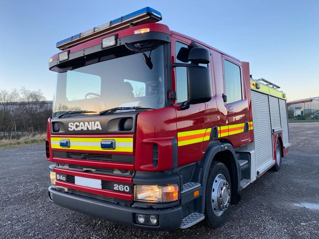 EvemsLimited's tweet photo. 2003 Scania P260 Water Tender Ladder Fire Engine for sale.

#scaniatrucks #scaniafiretrucks #scaniafireengine #fireengine #firetruck #fireappliance #evems #emergencyvehicle #fireenginesforsale #firetrucksforsale #fireengines4sale #firebrigade #scaniap94 #scaniacrewcab https://t.co/ojufJOEazg
