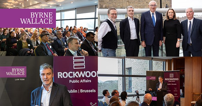 @ByrneWallace LLP was delighted to host the @RockwoodConsult 'Forecasting 2024' event, looking at the elections that will shape geopolitics this year. Panellists were former EU Commissioner Phil Hogan, @Irishtimes Columnist Stephen Collins, Prof Scott Lucas from @Clinton_InstUCD