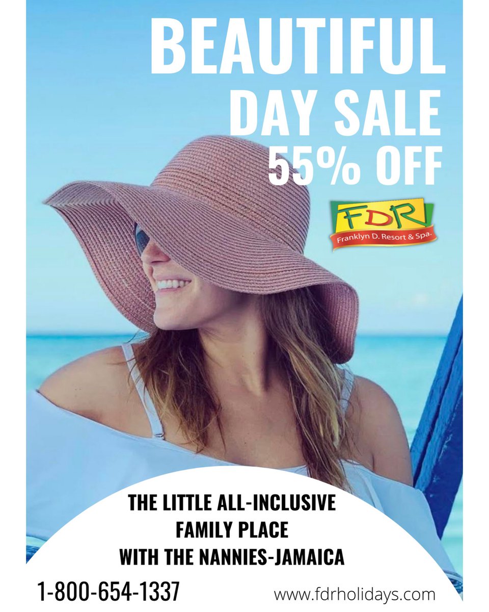 It’s Finally Here!! The 55% OFF - Beautiful Sale. Escape the Winter with the Family.