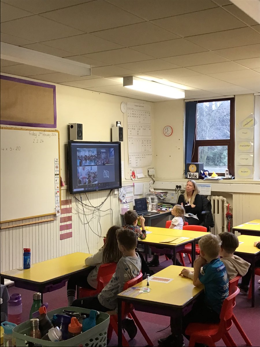 StAdlington's tweet photo. @StAdlington have had enjoyed Zoom meetings across our @LT_Trust schools sharing our #NSPCCNumberDay activities. #AgentsofLove https://t.co/rP8QTyvnh1