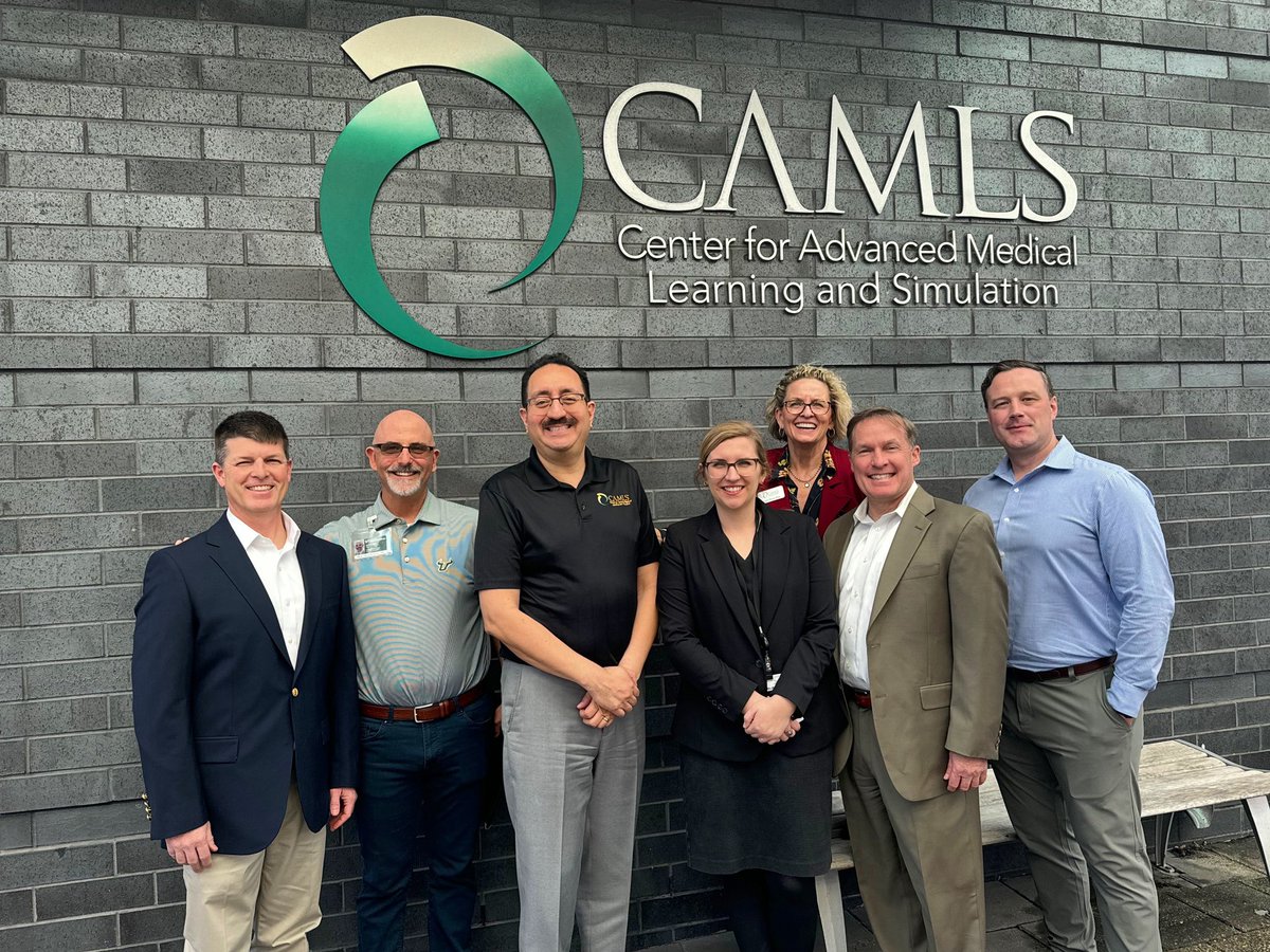 We recently welcomed three representatives from the USF Institute of Applied Engineering for a tour of CAMLS. We look forward to future opportunities to continue to grow our partnership together!