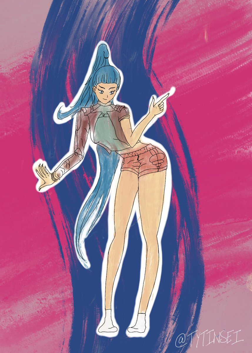 tytinsei's tweet photo. Practicing some #colouring and #characterart. #art #digitalart https://t.co/ZZeiHfcC54