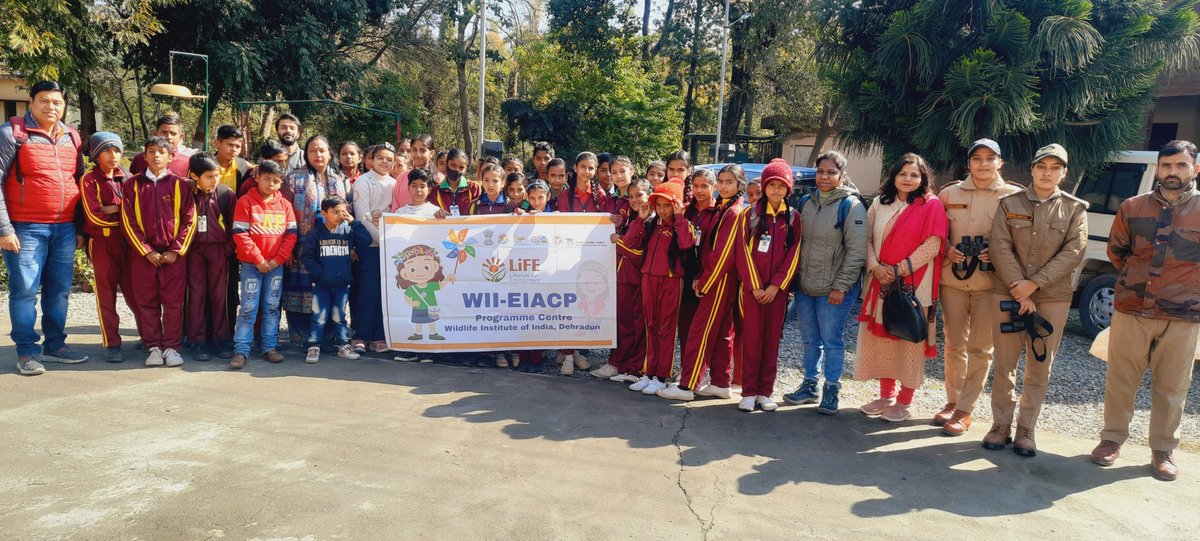 wii_eiacp's tweet photo. EIACP Centre at @wii_india  in collaboration with Uttarakhand Forest Department, Chakrata Division organized Drawing competition, Nature Walk and Cleanliness drive at Asan Wetland Conservation Reserve to celebrate #WorldWetlandsDay2024  🌿☘️ https://t.co/8JaAPA4Wv3