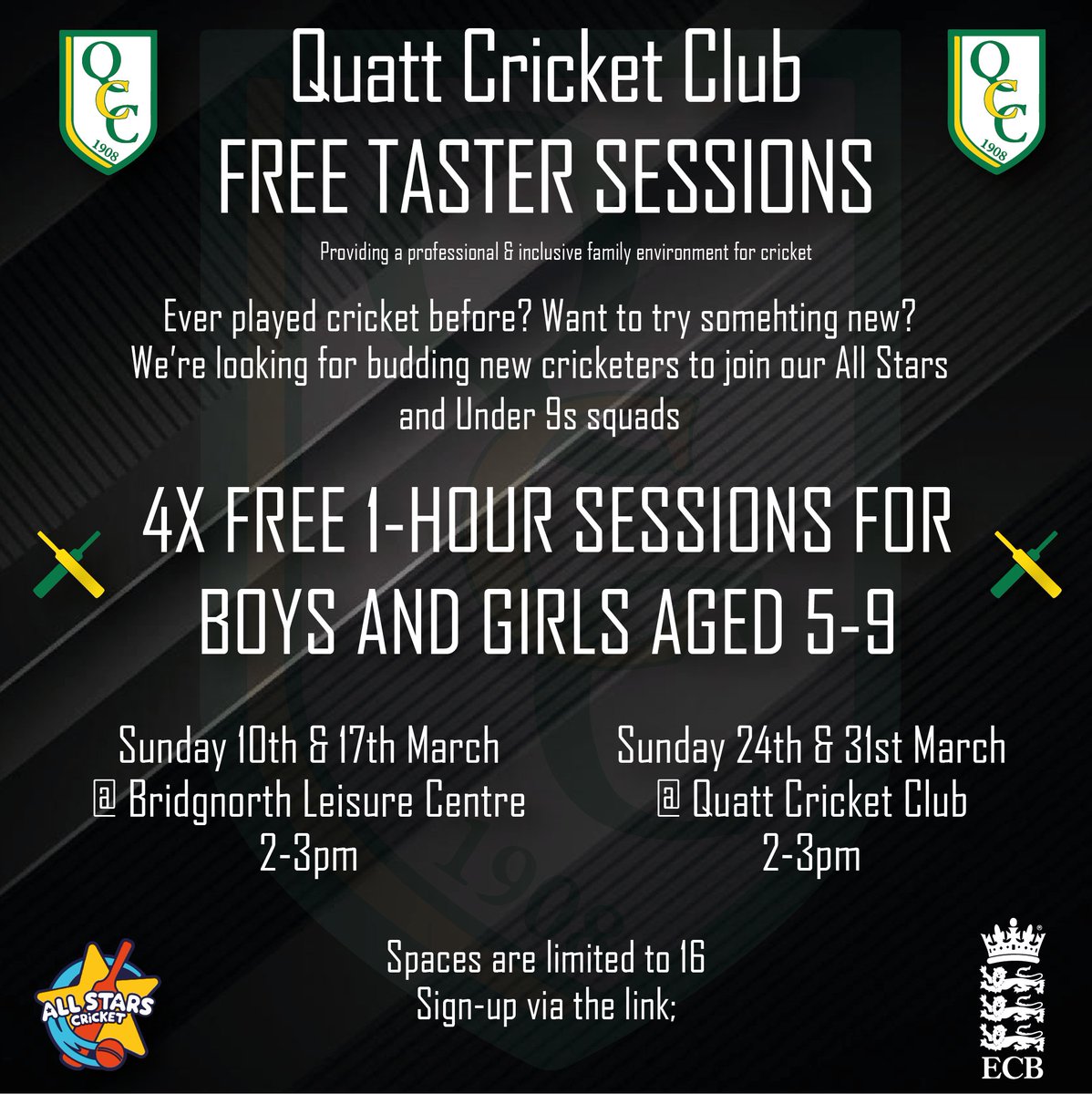 Quatt Cricket Club tweet media