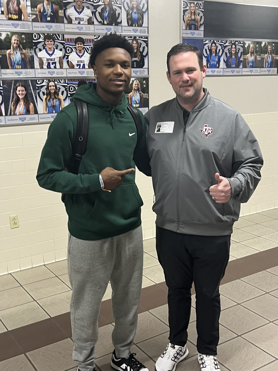 Mason “Money Man” Alexander (@malexander_15) on Twitter photo Great meeting and conversation with <a href="/Coach_Dougherty/">Patrick Dougherty</a> from Texas A&M this morning! Very thankful to receive an offer from <a href="/AggieFootball/">Texas A&M Football</a> to continue my athletic and academic career. Always appreciate <a href="/CoachMillz_/">Millz2BeMade Training</a> Mike Walker <a href="/coach_craig21/">Jawon Craig</a> <a href="/HSEFootball/">HSE Royal Football</a> Great meeting and conversation with <a href="/Coach_Dougherty/">Patrick Dougherty</a> from Texas A&M this morning! Very thankful to receive an offer from <a href="/AggieFootball/">Texas A&M Football</a> to continue my athletic and academic career. Always appreciate <a href="/CoachMillz_/">Millz2BeMade Training</a> Mike Walker <a href="/coach_craig21/">Jawon Craig</a> <a href="/HSEFootball/">HSE Royal Football</a>