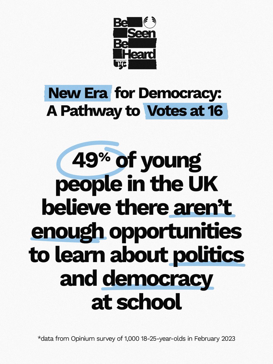 2024 is a huge year, with elections taking place all over the world. That is why now, more than ever, we need to give young people opportunities to learn about politics, to give them a voice in shaping their future📣