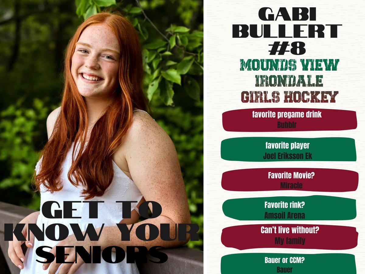 GirlsMvi's tweet photo. Thank you to another fantastic Senior: Gabrielle Bullert! Gabi is a 5th year varsity player who plays both forward &amp; defense.  To learn more about Gabi visit our Facebook page at https://t.co/SGF74eMGdO https://t.co/o60kwNMPWW