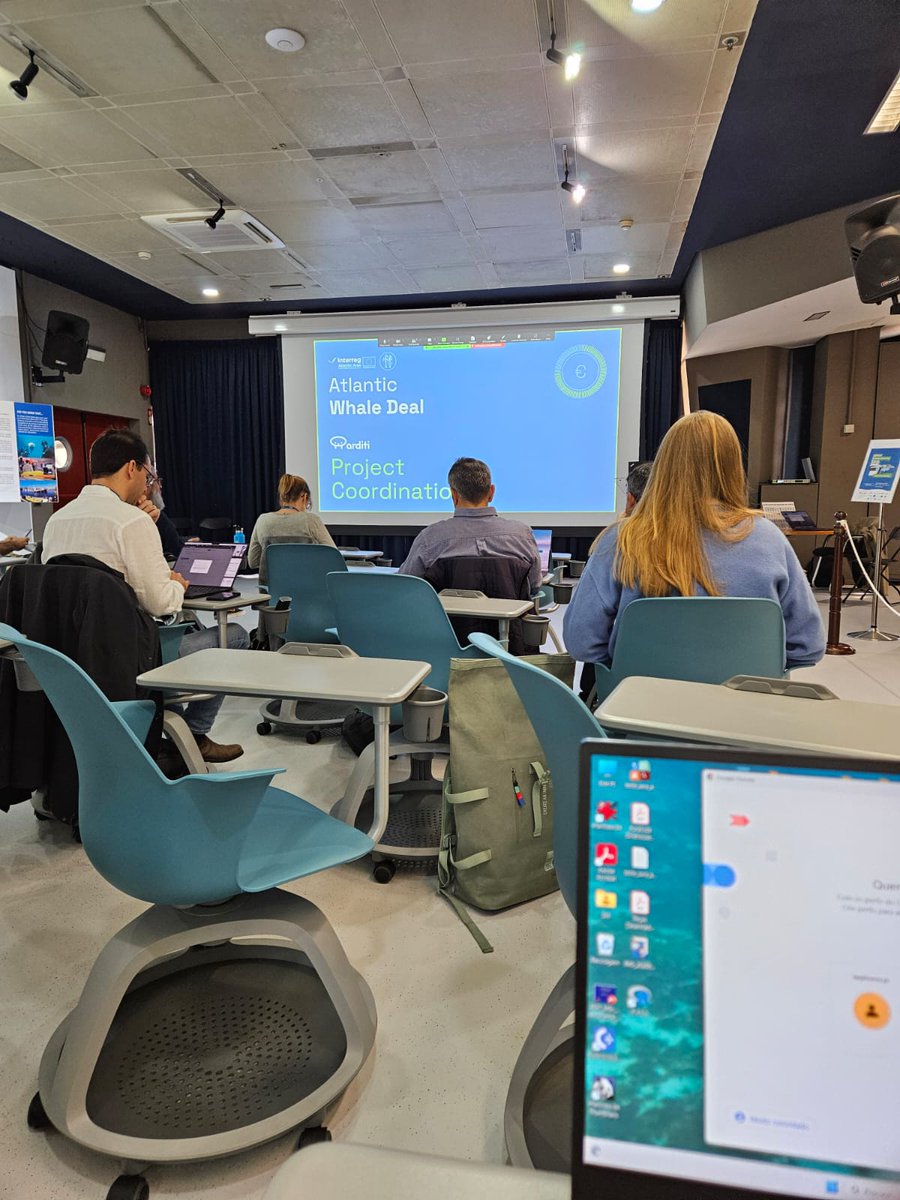 MARILIMITADO's tweet photo. Last week Mar Ilimitado took part in the kick-off meeting of the Atlantic Whale Deal project that took place in the Elder Museum of Science and Technology in Las Palmas de Gran Canarias https://t.co/gd8pgXgonF