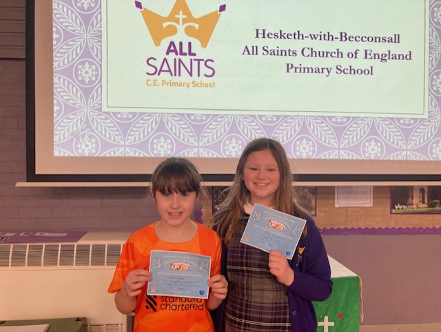 AllSaintsHwB's tweet photo. #AgentsofJesus with the @LT_Trust
We had these #AgentsofKindness in January but are looking forward to sharing #AgentsofLove as February continues. https://t.co/gSrnfZ15RK