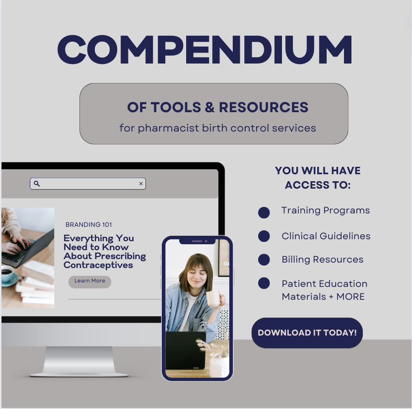 Hey Pharmacist Superstars! 🌟 We've got something amazing brewing – introducing our all-new Pharmacist Birth Control Services Compendium! 🎉📚
💊 Powerful Tools, Right at Your Fingertips!