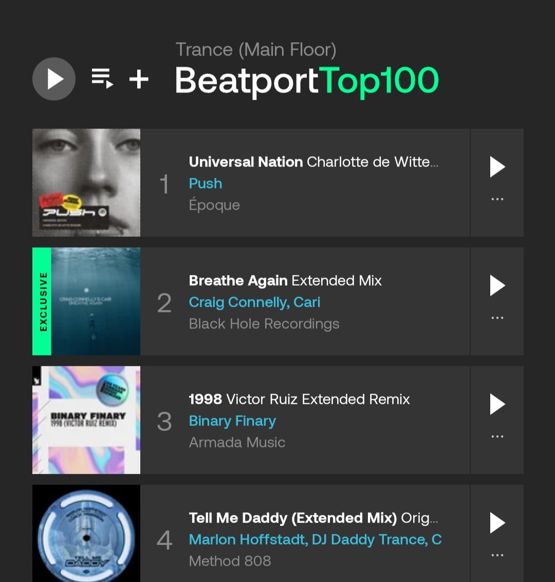 Cari (@carivocalist) on Twitter photo Sooooo close! #2 for 'Breathe Again'! This makes me hold my breath 😅 Thank you all for the amazing support this past week for my track together with <a href="/craig_connelly/">Craig Connelly</a> ❤️ blackhole.lnk.to/breatheagain
#charts #beatport #trance #vocal Sooooo close! #2 for 'Breathe Again'! This makes me hold my breath 😅 Thank you all for the amazing support this past week for my track together with <a href="/craig_connelly/">Craig Connelly</a> ❤️ blackhole.lnk.to/breatheagain
#charts #beatport #trance #vocal