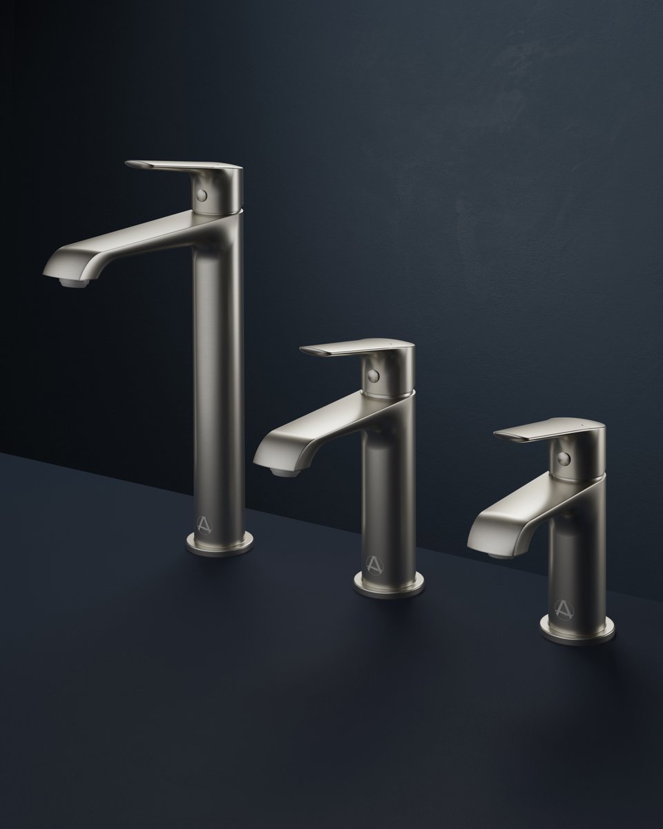 Aqualla__'s tweet image. 🆕 Hanna — Now available in a luxurious Brushed Nickel finish.
The Timeless Collection: Versatile and modern, bringing a touch of grandeur and elegance to your space with a state-of-the-art aesthetic.

For more info
bit.ly/47VsGQI

#Aqualla #AquallaAtHome
#brushednickel
