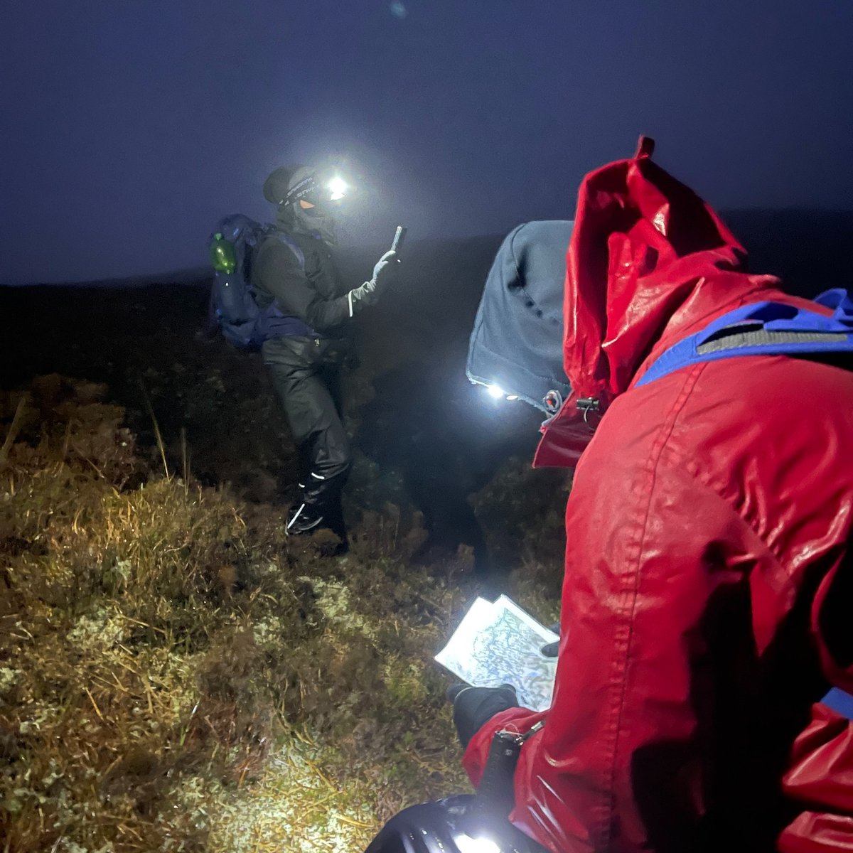 It was a dark and stormy night.... Mountain Skills training with our 1st year students on the BA (Hons) in Outdoor Education. @atu_ie @ATU_GalwayCity @OFlynnATU @justinkerr123 @ATU_SLO_GM