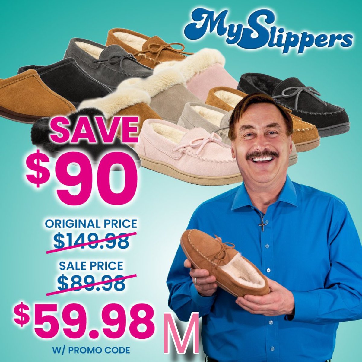 Let your feet indulge in a cloud of comfort! Slip into the cozy embrace of MySlippers for just $59.98 and FREE shipping on your ENTIRE order with promo code 👉M👈Your feet will thank you. #MySlippers #HomeComforts #FreeShippingBliss mypillow.com/slipper-specia… #MyPillowPromoCodeM