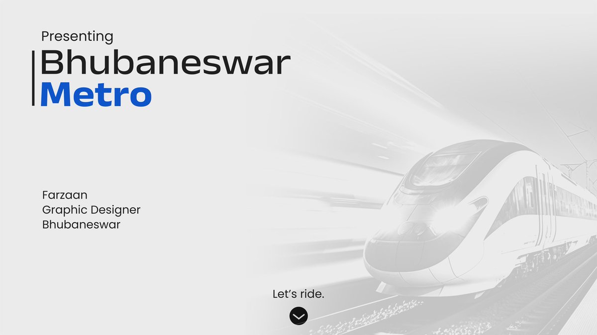 BahutFarzi's tweet photo. Bhubaneswar Metro from my POV 👨🏻‍💻
Used: Adobe Illustrator, Adobe Photoshop, Capcut &amp; Brain
Fonts: Anek Odia Expanded &amp; Poppins

Hope you liked the concept ✨
Dhanyabaad

#metro #logo #bhubaneswar #bhubaneswarmetro #odisha #odia 
#design #photoshop https://t.co/WC27OtztB1
