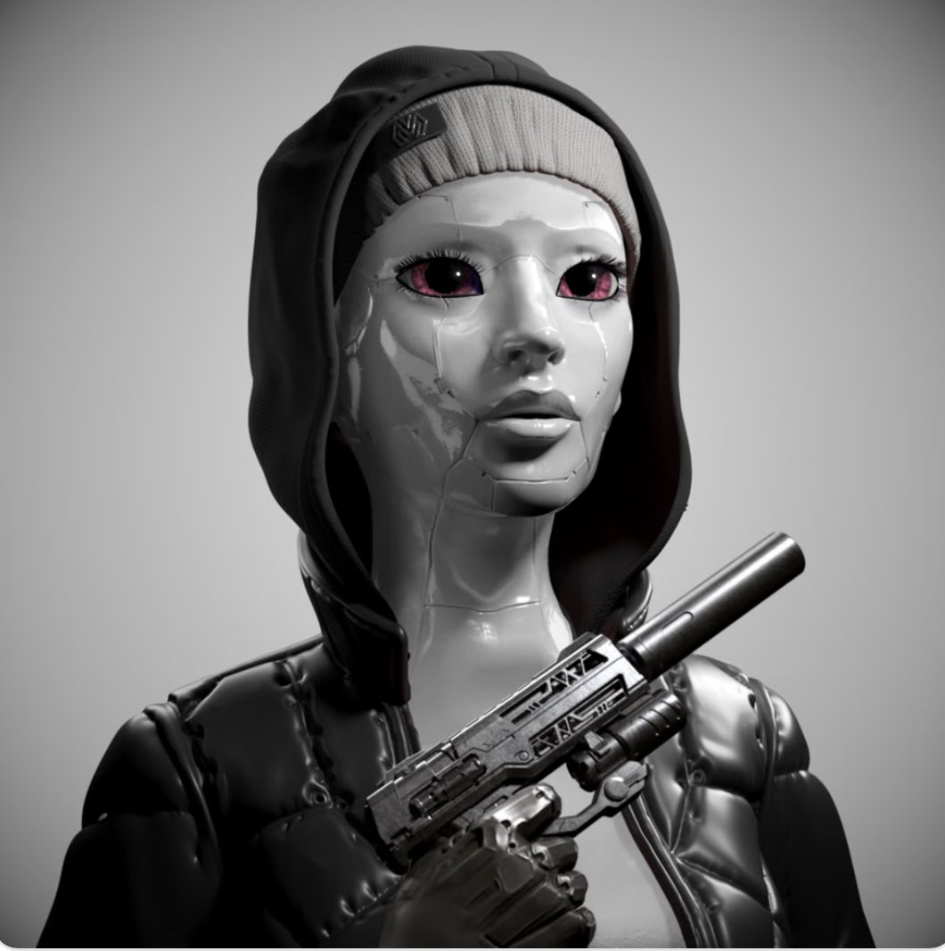 EliseJackson33's tweet photo. Pearl St. Claire - One of my favorite characters from @coll3ctiveai. I had a lot of fun coming up with her back story. She’s compassionate and kind but also a fierce fighter when called upon #thecollective https://t.co/eKif4hBSOm