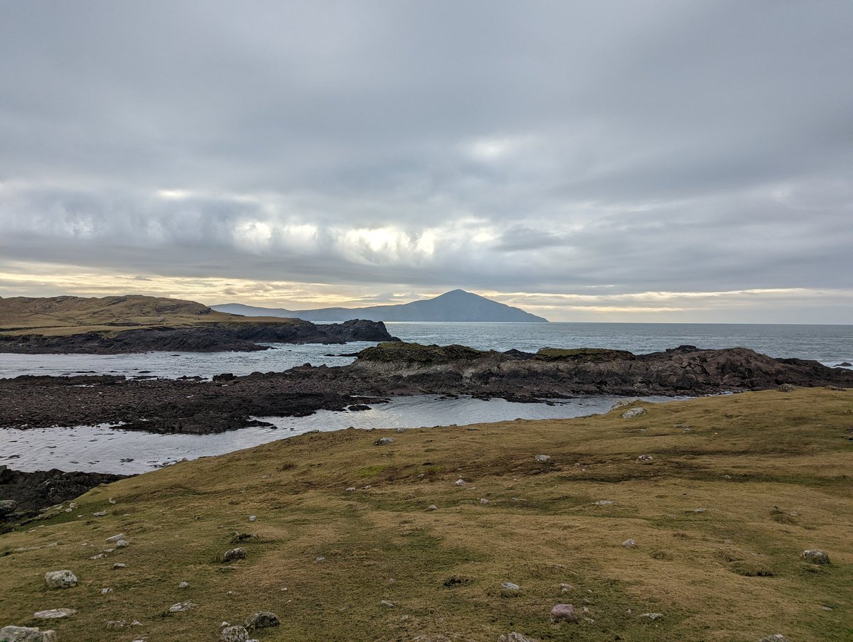 Clare island from Cloughmore, Achill, Co Mayo #clareisland #hikingadventures #outdoors @Clare_island @achilltourism @IrelandLScapes @discoverirl