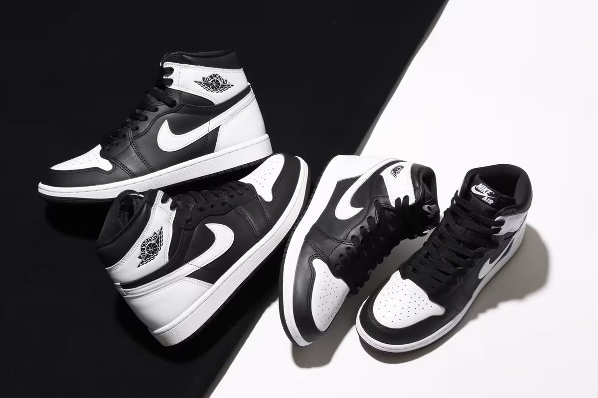 tengusneaker's tweet photo. 【本日発売】
「エアジョーダン1 レトロ ハイ OG "リバースパンダ"」が本日発売!
👟販売サイト一覧
SNKRS・BAIT・A + S・UNDEFEATED
モデルの詳細はこちら
https://t.co/stdvqsBxE8
#snkrs #nike #airjordan1 #reversepanda https://t.co/L7NNkJUUQI