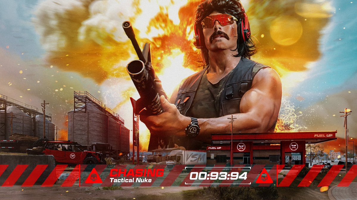 🔴LIVE in 30 minutes

Monday with <a href="/ZLaner/">OpTic ZLaner</a> and <a href="/Destroy_215/">VP Destroy</a> was the showtime event of the week... but we fell short.

Today, we finish the job once and for all... Nuclear Blast.

Also, another merch drop at 10am 👀

youtube.com/DrDisrespect/l…