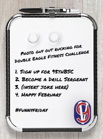 #funnyfriday #doubleeaglefitnesschallenge #95thbsc