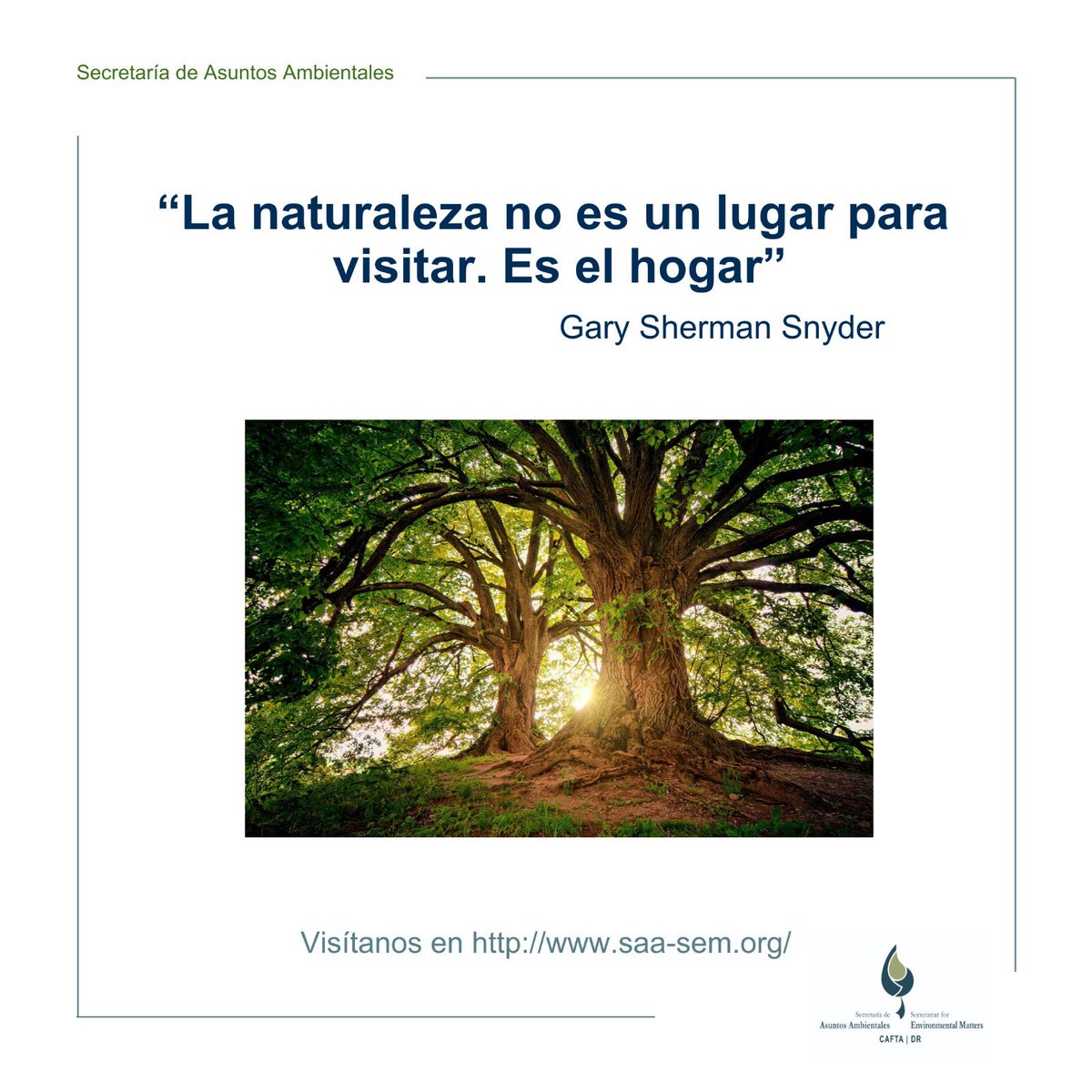 Nuestro entorno es importante, cuidemos el medio ambiente y seamos ejemplo para quienes nos rodean.  #ElMedioAmbienteImporta #Naturaleza