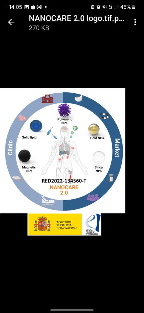 📢📢📢📢Join us next February 13th in Granada! We are organising a Nanomedicine course focussed on preclinical characterization and career advice. To register, please fill this form: docs.google.com/forms/d/e/1FAI…