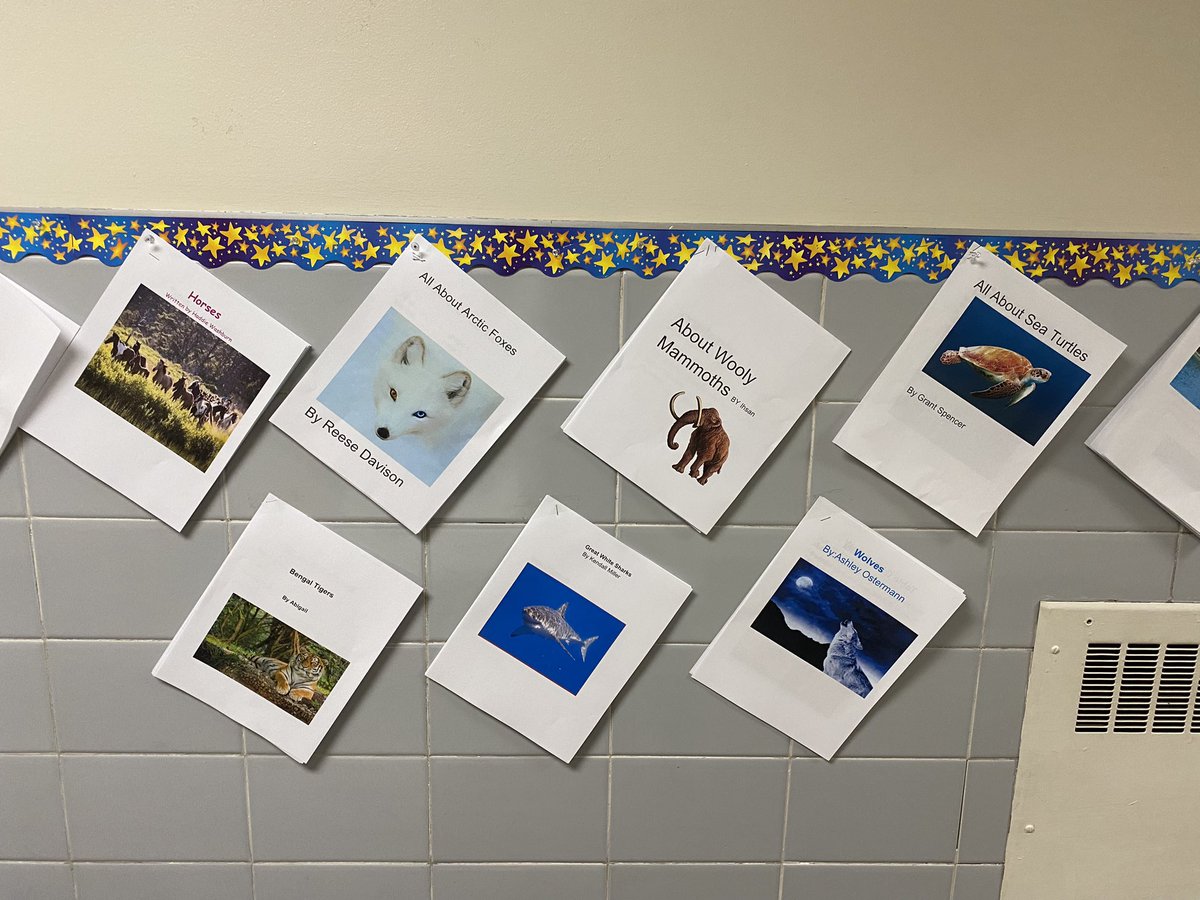 Published research as part of 3rd grade nonfiction unit in @carigalla6 classroom I learned a lot reading them! @ltps1 @mnlockett #ltpsitstartswithone