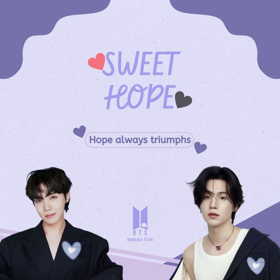 btsromaniateam's tweet photo. Hobi & Yoongi Day 2024
#SweetHope
Cu ocazia zilelor lor de naștere, ne-am gândit să oferim speranță copiilor bolnavi. Acestia "au nevoie de terapie ca de aer".
Orice donație, oricât de mică, înseamnă terapie și transport pentru un copil cu dizabilitate din mediul rural. https://t.co/nAgRWyw3RJ