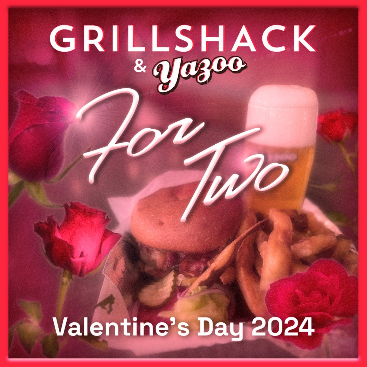 Love  is in the air! Join  us for a romantic evening as Grillshack and Yazoo come together to  create a magical dining experience just for you and your special  someone!     Tix at yazoobrew.com/events-list/
 
I