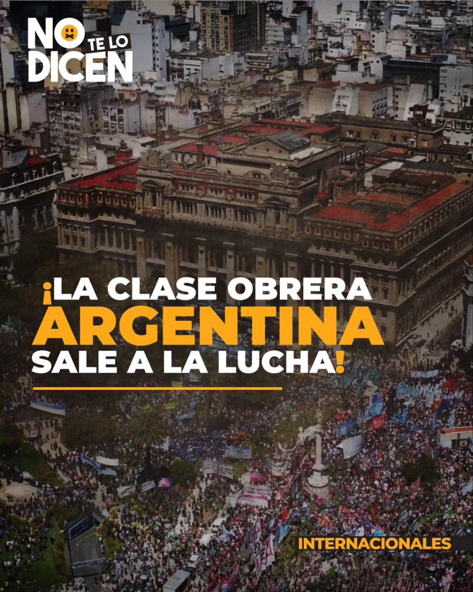 NOTELODICENHND's tweet photo. 🌎 INTERNACIONALES ▶️:
👇🏼 Así está afectando la "política libertaria" de Javier Milei a la población Argentina🇦🇷 . Sólo los enemigos del pueblo piensan en replicar un sistema que elimina a los pobres y no la pobreza 🐀
#NTLD #Argentina #Milei #PuebloEnResistencia https://t.co/k2G6jv45lI