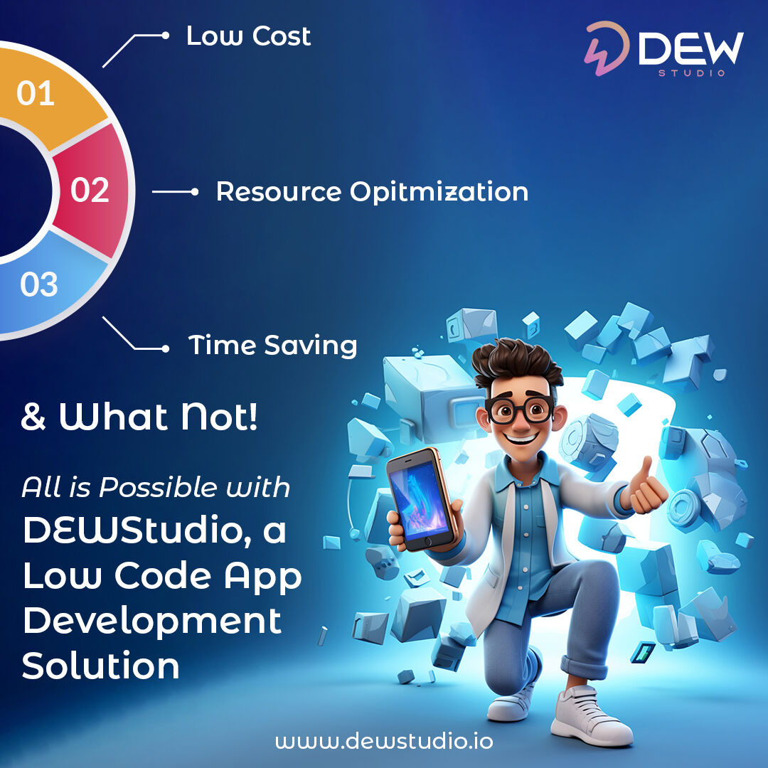 dewstudio_io's tweet photo. DEWStudio, a low code platform let business to save much more than expected. Try it out for your web app development and offer market a right business solution.

#lowcodeplatform #lowcodesolution #lowcodeappdevelopment #appdevelopmentplatform https://t.co/T1CjLozh7R