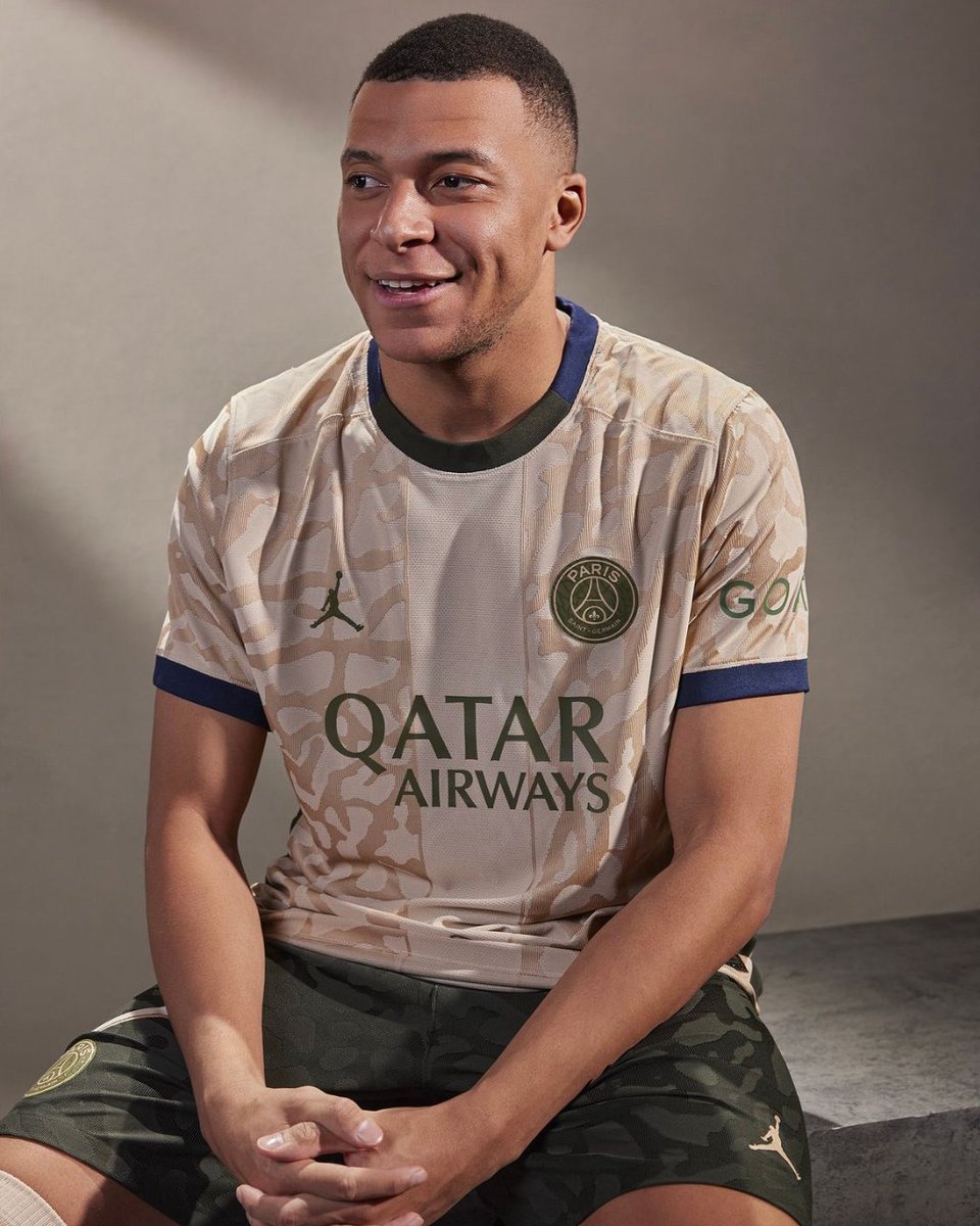 ProSoccerDotCom's tweet photo. 🌟 Blend in, stand out with PSG's 4th jersey. PSG X @jumpman23 brings the heart of PSG to fans.

Coming soon to Pro Soccer.✅Sign up to our newsletter and be the first to know about promos, drops, and soccer news.
✅Click 🔗 link in the bio to sign up. https://t.co/2nBYtgOrLV